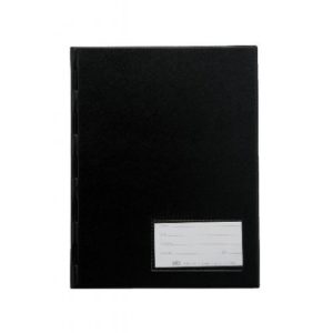 Pasta Catálogo Meio Ofício Luxo Croco 50 Envelopes Plásticos Médios Com Visor
