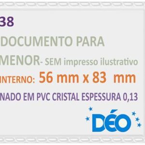 Porta Documentos Para Clube e Outros - 50 Unidades Pequeno - Image 2