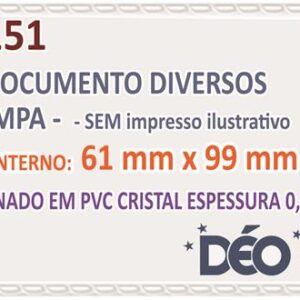 Porta Documentos Para Documentos Diversos - 50 Unidades - Imagem 2