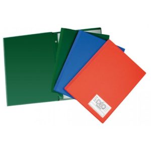 Pasta Catálogo Ofício Coloridas Com 10 Envelopes Médios, Visor de Identificação e Bolsa Interna