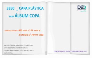 Capa para Álbum Copa _ modelo brochura