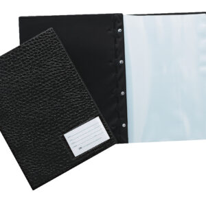Pasta Catálogo Ofício Executiva Com Envelopes Grossos, Visor e Bolsa Interna